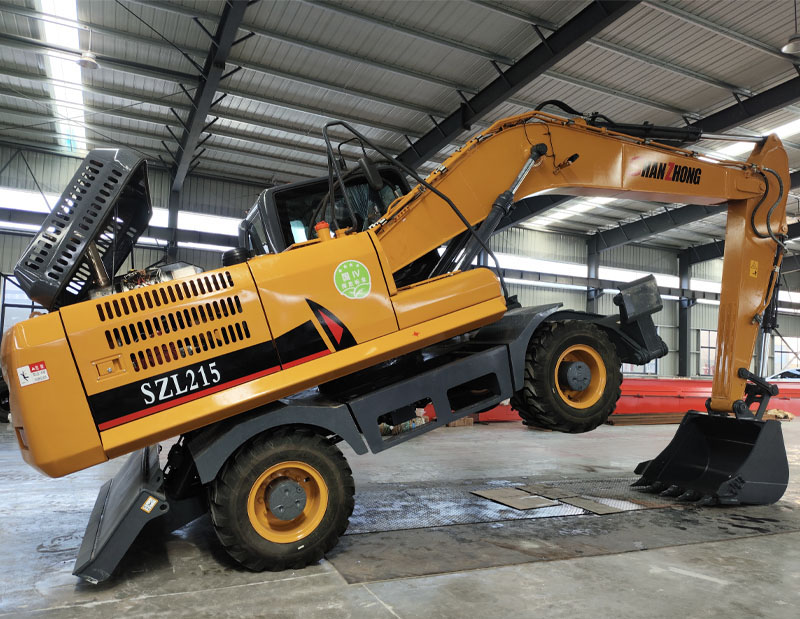 21 ton wheeled excavator