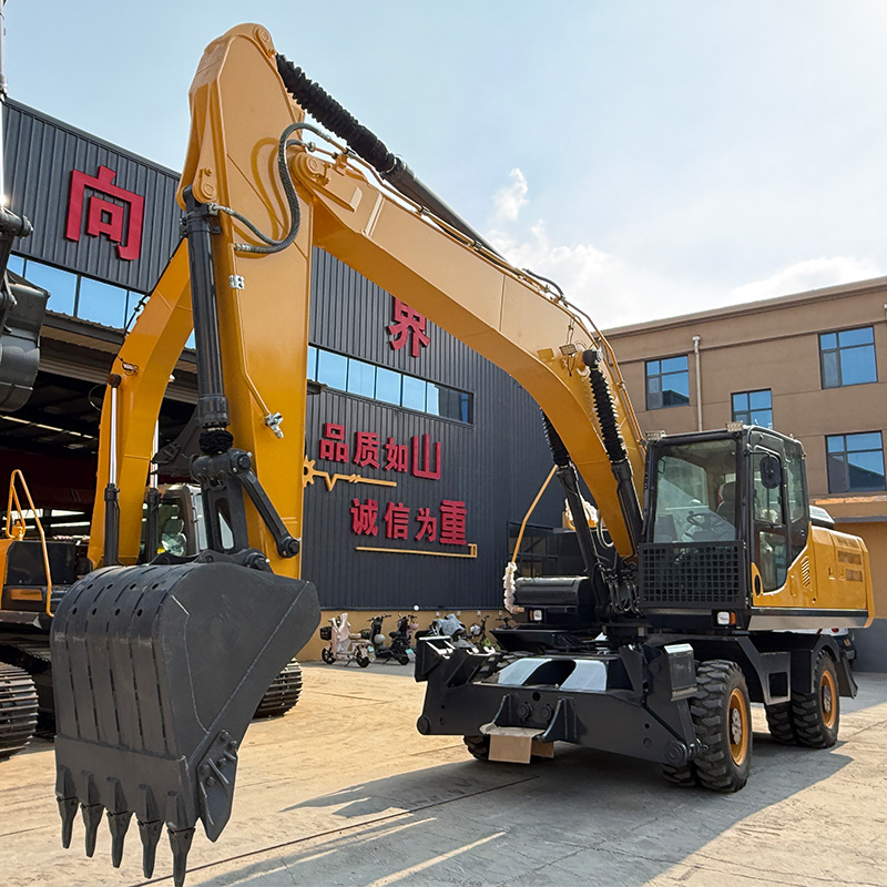 Large wheeled excavator SZL215