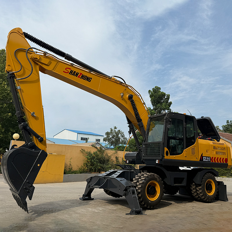 21-ton wheeled excavator