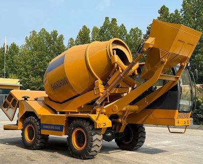 Self-loading concrete mixer SZ6400