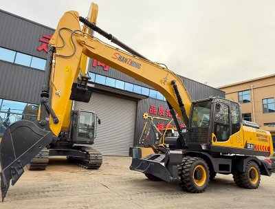 SZL215 21-ton wheeled excavator