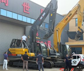 crawler excavator