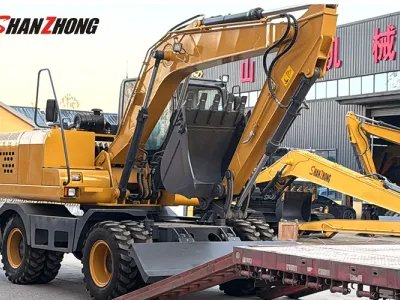 Shanzhong SZL150 wheeled excavator