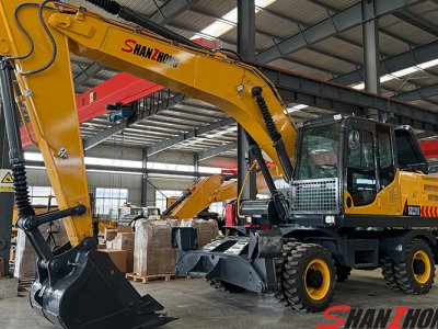 SZL215 wheeled excavator