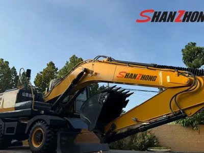 SZL215 wheeled excavator