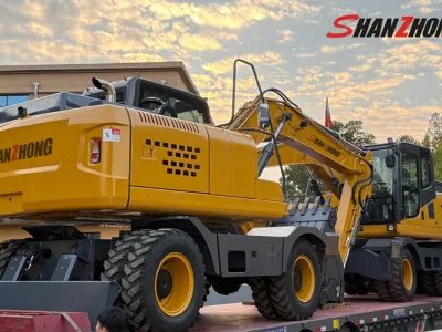 Wheeled excavator SZL150