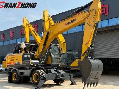 SZL215 wheeled excavator