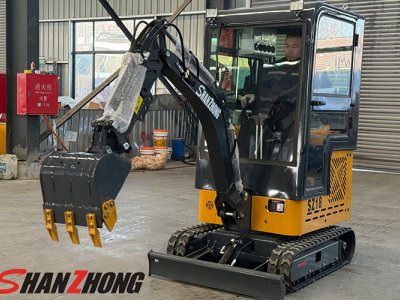 Small crawler excavator SZ18