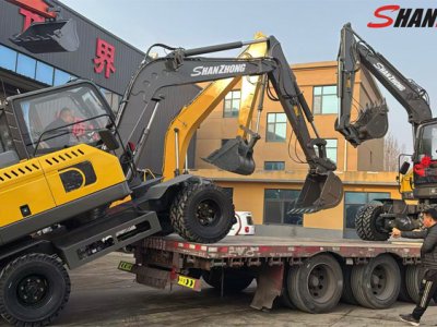 SZL75 wheeled excavator