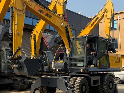 SZL180 wheeled excavator