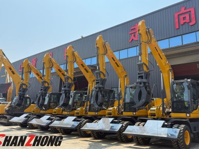Wheeled excavator SZL150