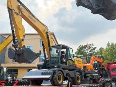 Wheel excavator 