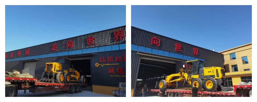 Delivery ceremony of the first batch of Shanzhong brand motor graders