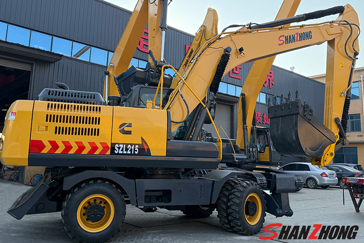 Wheeled excavator SZL215