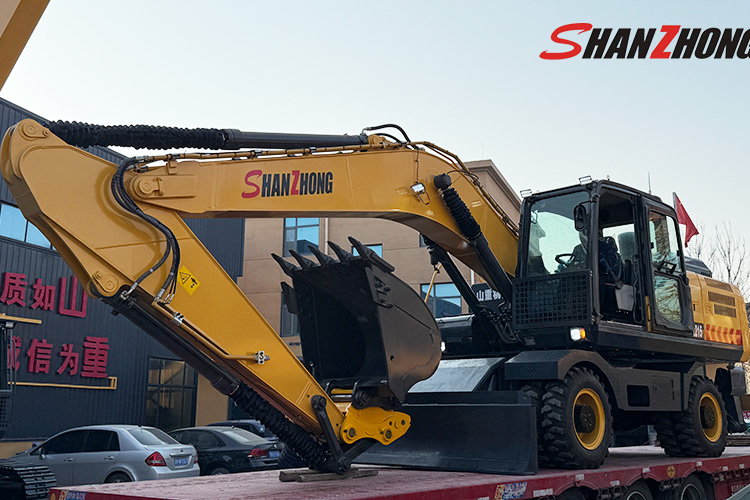 Wheeled excavator SZL215