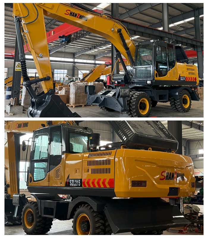 SZL215 wheeled excavator