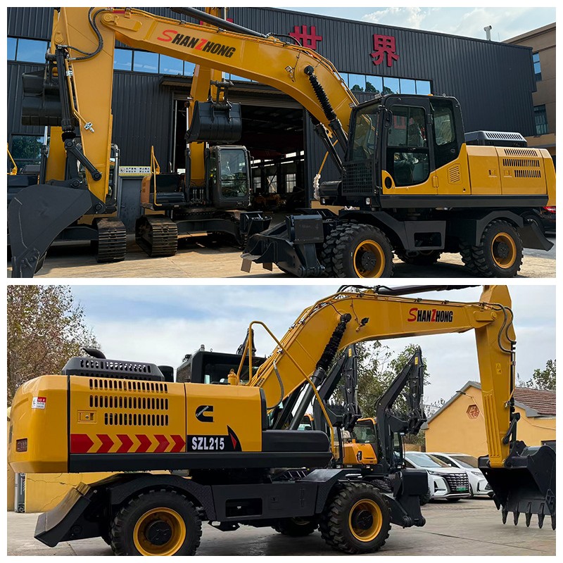Wheeled excavator SZL215