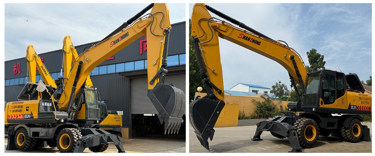 21 ton wheeled excavator