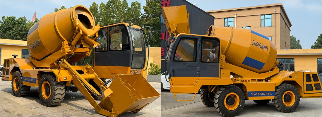 Self-propelled concrete mixer SZ6400