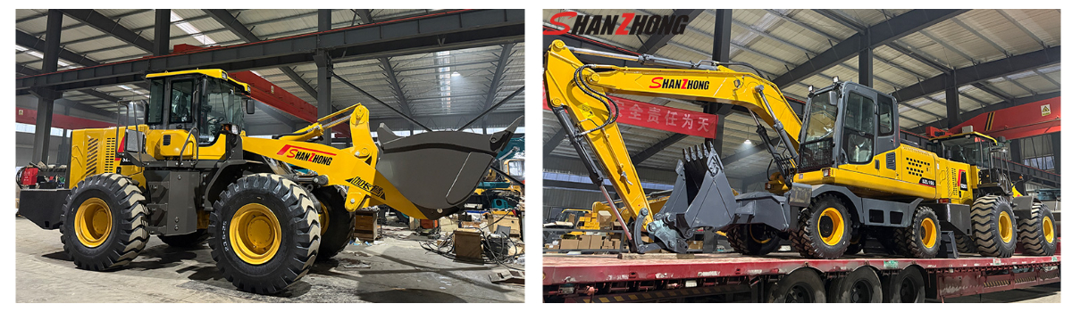 SZL150 excavator and SZ950 loader SZL150 excavator and SZ950 loader