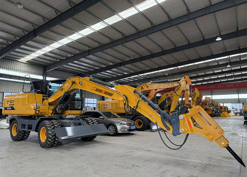 wheeled excavator SZL150