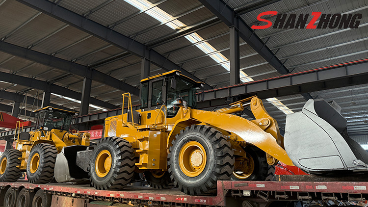 Two SZ950 wheel loaders
