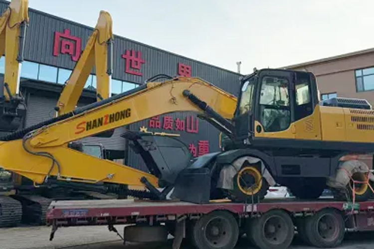 Wheeled excavator SZL215 Wheeled excavator SZL215