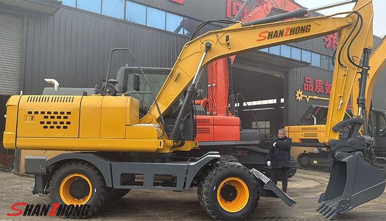Wheeled excavator SZL150 Wheeled excavator SZL150