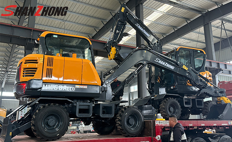 Wheeled excavator Wheeled excavator