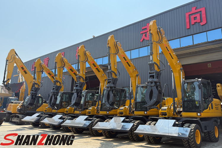 SZL150 wheeled excavator