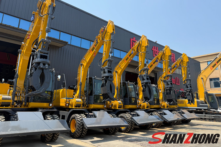 SZL150 wheeled excavator
